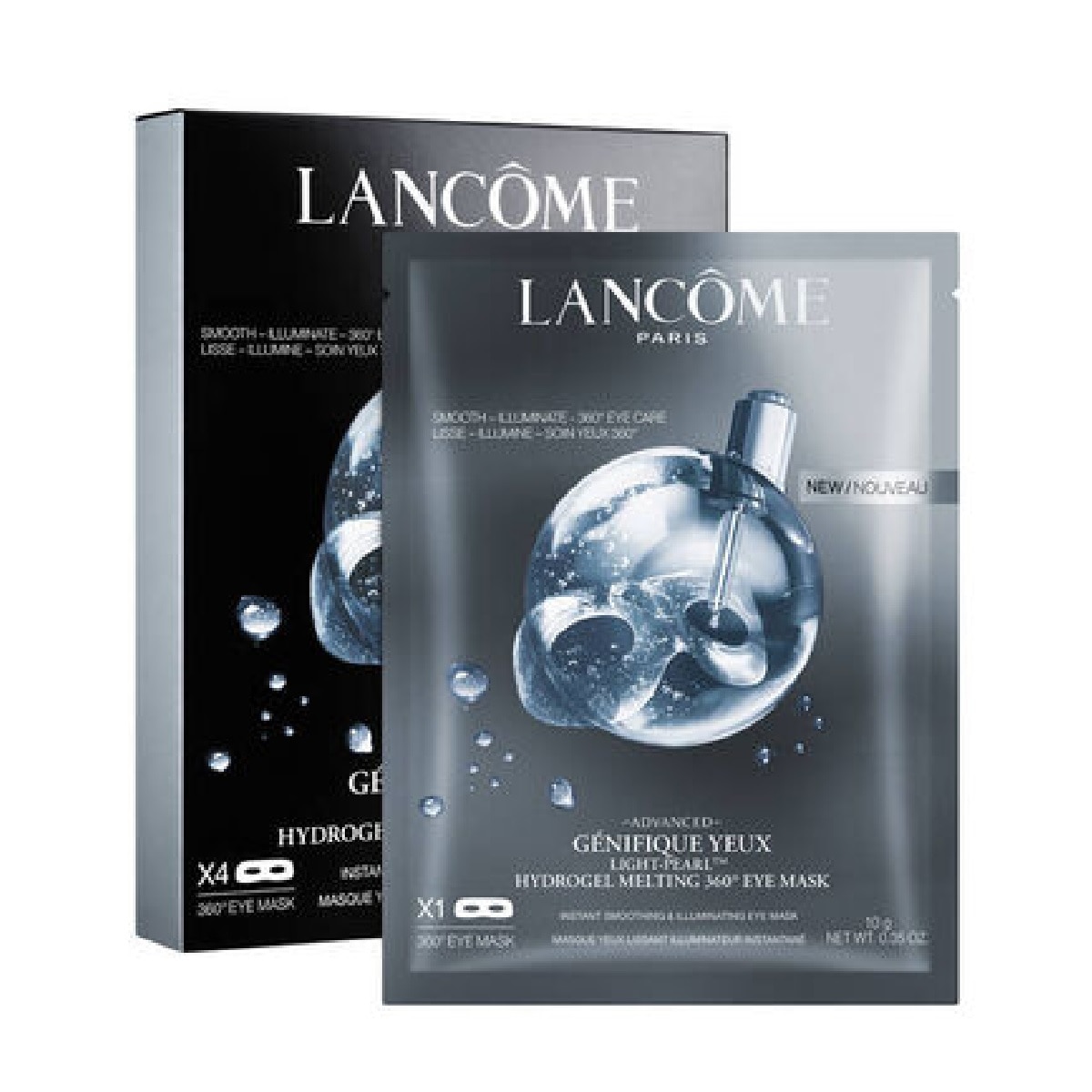ADVANCED G&Eacute;NIFIQUE YEUX LIGHT-PEARL HYDROGEL MELTING 360&deg; EYE MASK (MASCARILLA PARA OJOS)